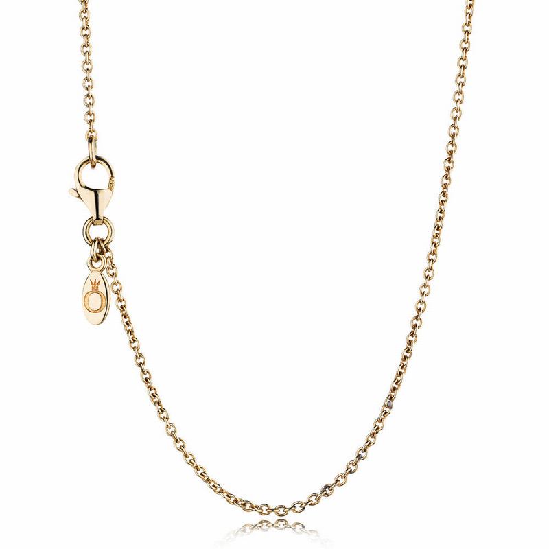 Pandora 14K Gold Chain Necklace Gold Egypt AX6291384